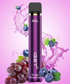 IGET XXL GRAPE BLUEBERRY – 1800 PUFFS