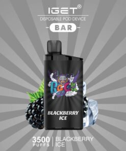IGET BAR BLACKBERRY ICE – 3500 PUFFS