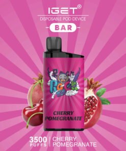 IGET BAR CHERRY POMEGRANATE – 3500 PUFFS