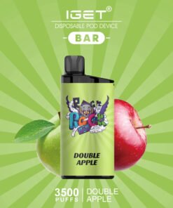 IGET BAR DOUBLE APPLE – 3500 PUFFS