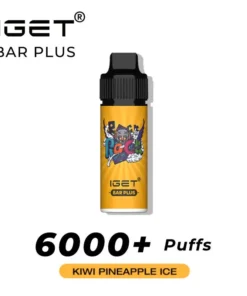 IGET BAR PLUS KIWI PINEAPPLE – 6000 PUFFS