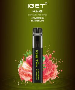 IGET KING STRAWBERRY WATERMELON – 2600 PUFFS