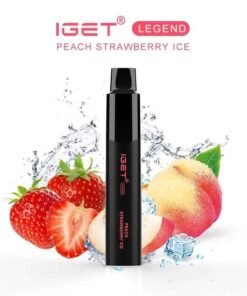 IGET LEGEND PEACH STRAWBERRY ICE – 4000 PUFFS