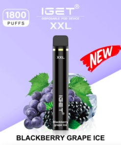 IGET XXL BLACKBERRY GRAPE ICE – 1800 PUFFS