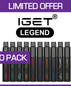 IGET LEGEND – 4000 PUFFS  – 10 PACK