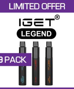 IGET LEGEND – 4000 PUFFS  – 3 PACK