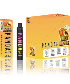 PANDA PEACH LEMONADE – 2500 PUFFS