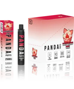 PANDA STRAWBERRY CAKE – 2500 PUFFS